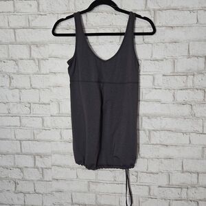 Lucy dark gray athletic tank